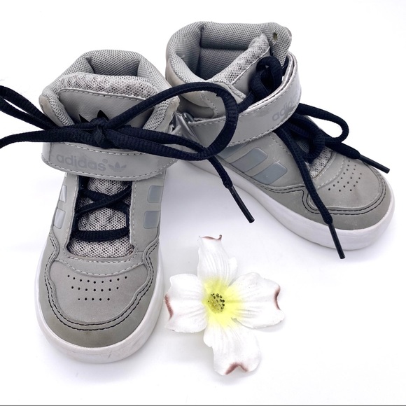 adidas | Shoes | Euc Adidas Originals Adifit Gray Hightop Sneakers 6k |  Poshmark